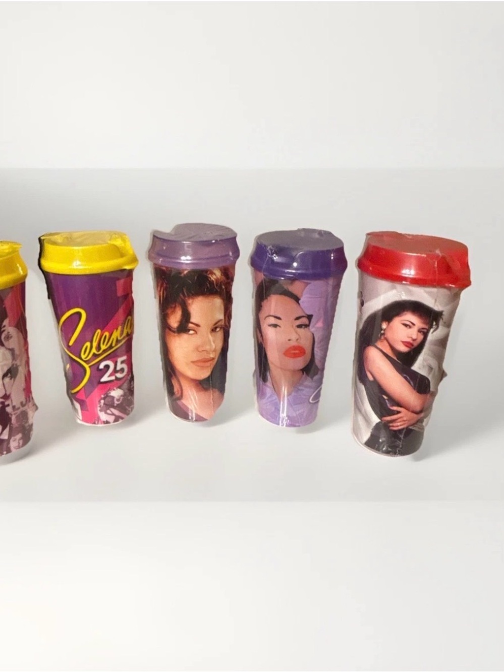 Selena Tribute Travel Mug Set - Multicolor